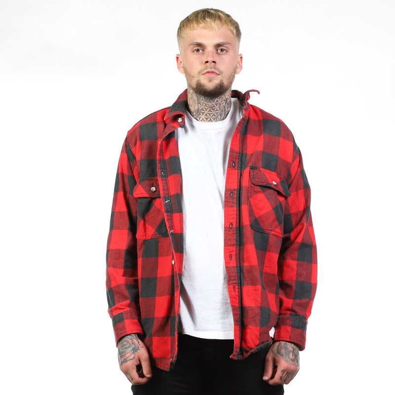 St. John's Bay 1980s Flannel Shirt